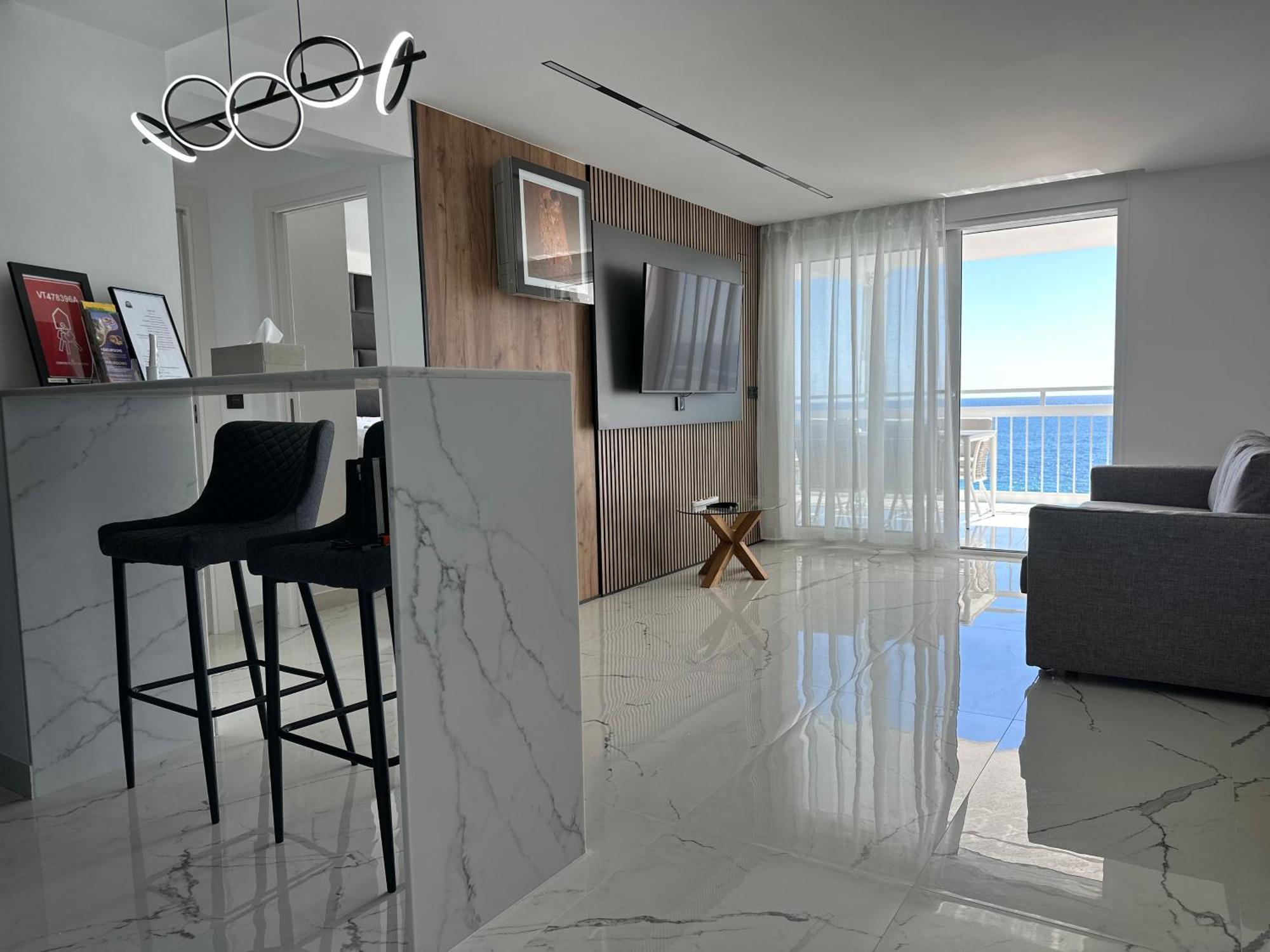 Esmeralda, Benidorm Beachfront Poniente, 1st line Frontal Seaview, Ocean Terrace Buitenkant foto